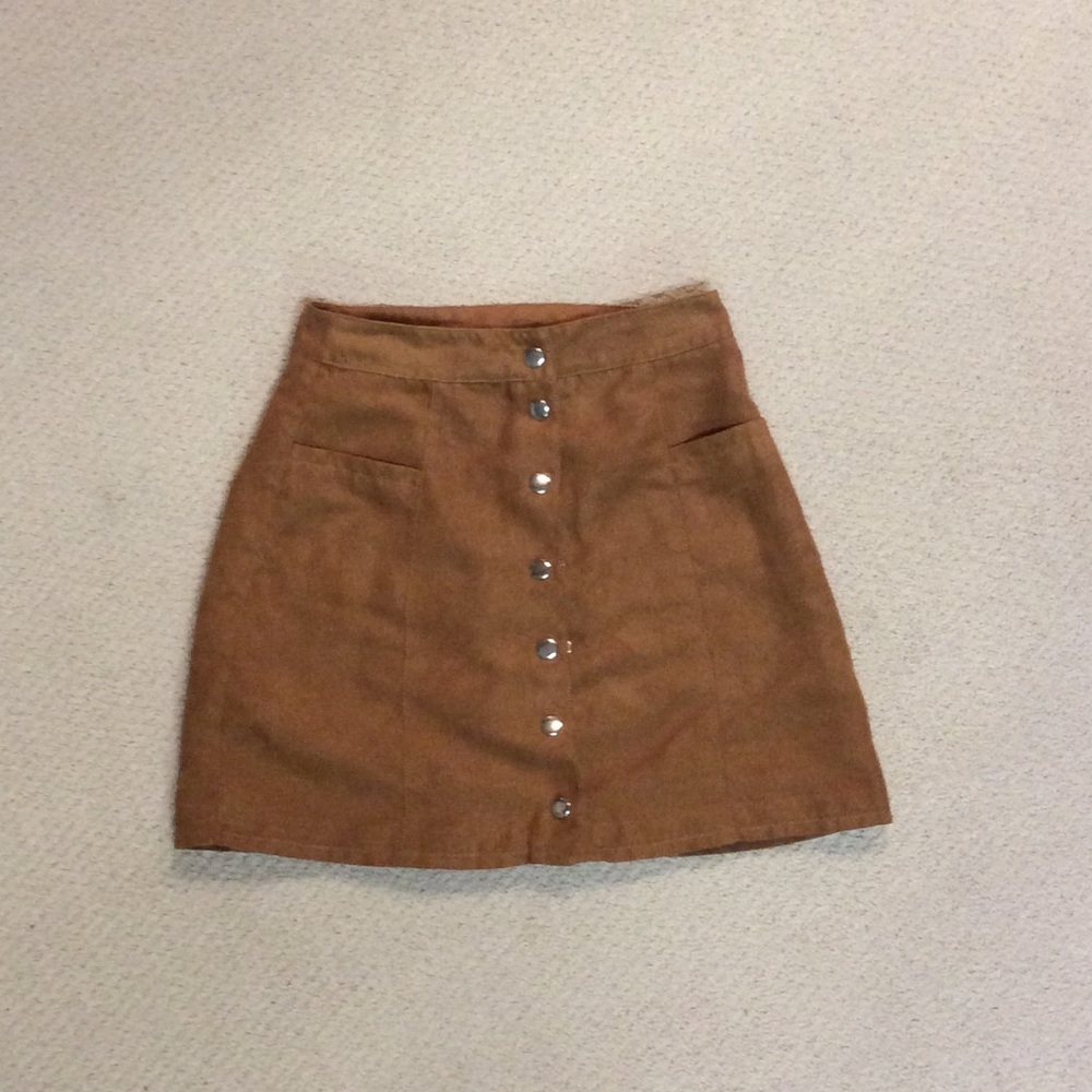 Brown skirt